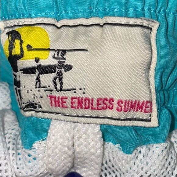 The Endless Summer Palms Swim Trunks Small - Picture 5 of 5